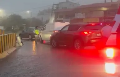 VIDEO | Choque múltiple paraliza la avenida Paseo de los Leones en Monterrey