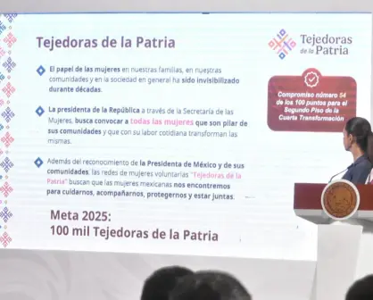 Claudia Sheinbaum lanza red "Tejedoras de la Patria": así puedes participar