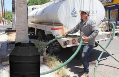Vecinos de El Cardoncito 2 en La Paz pagan hasta 500 pesos por agua cada tres días