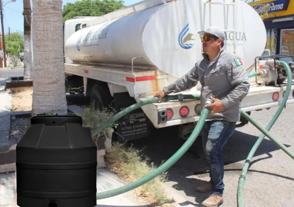 Vecinos de El Cardoncito 2 en La Paz pagan hasta 500 pesos por agua cada tres días
