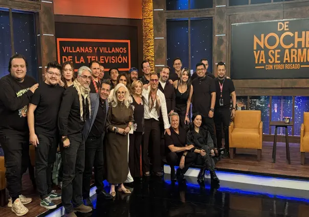 Yordi Rosado celebra dos años de "De noche ya se armó" con un programa especial de villanos y villanas