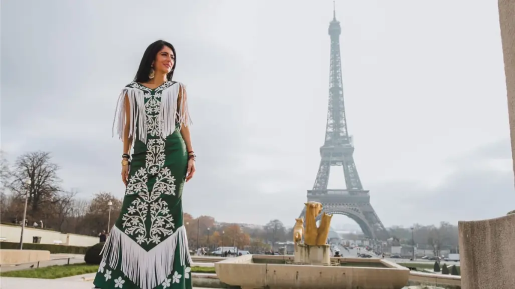 Ella es la artista que regresa de Francia para cantarle al sur de Tamaulipas