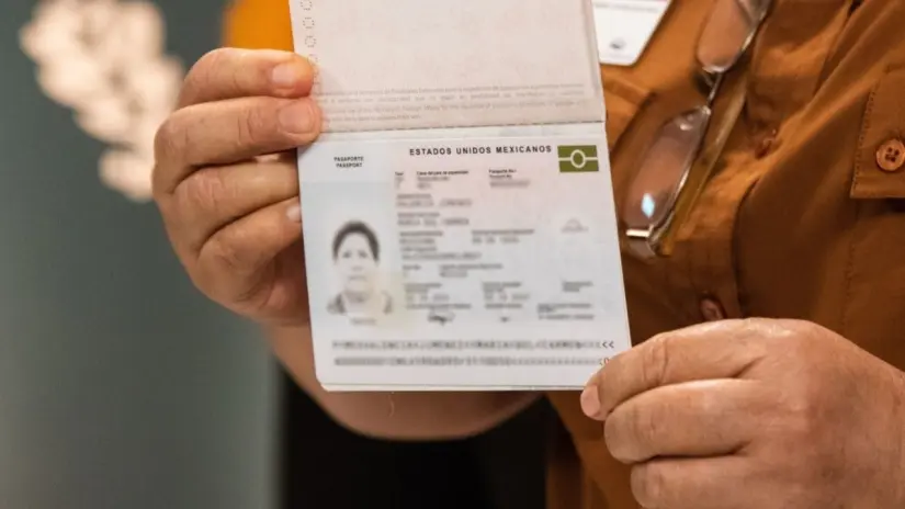 Pasaporte Mexicano. Foto: INM