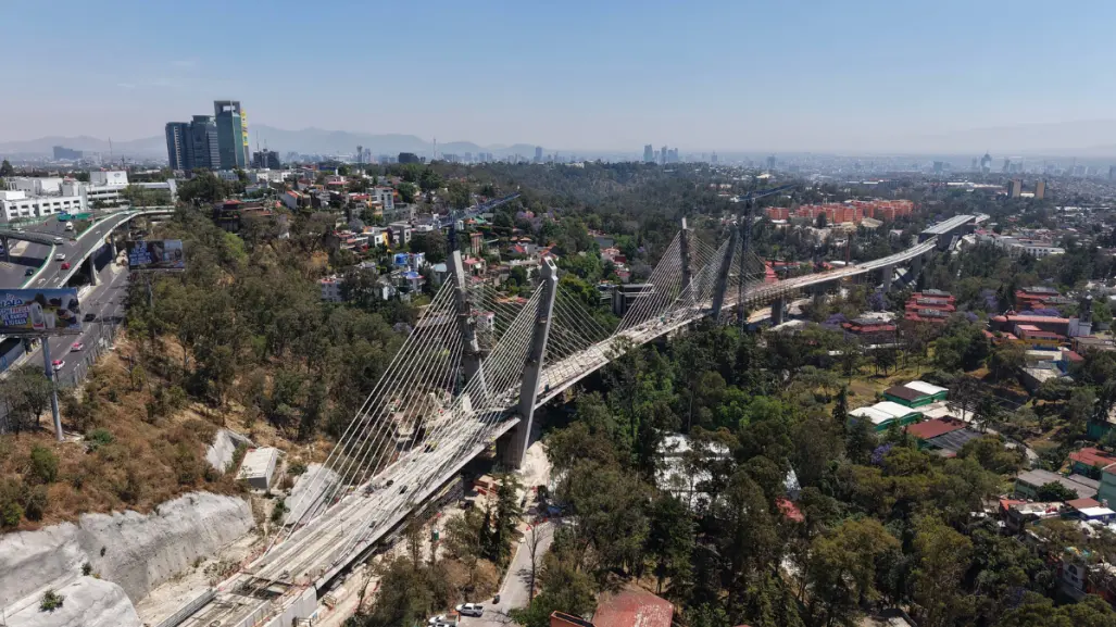Puente Atirantado en CDMX: conoce esta estructura única en el mundo