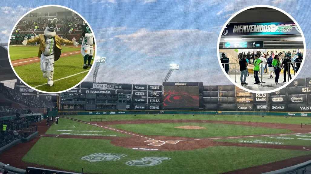 Con estadio lleno, Saraperos de Saltillo inician temporada 2025 de la Liga Mexicana de Beisbol
