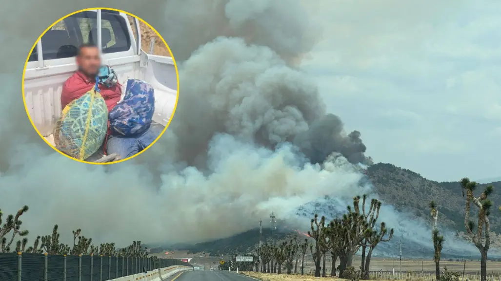 Detenido por incendio en Huachichil podría alcanzar hasta 6 años de cárcel