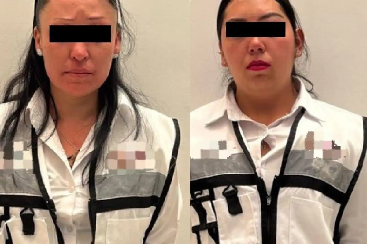 Dos mujeres se hacían pasar por trabajadoras del gobierno capitalino fueron detenidas Foto: SSC | Canva