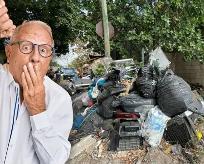 Retiran 40 toneladas de basura de cinco predios en el poniente de Mérida
