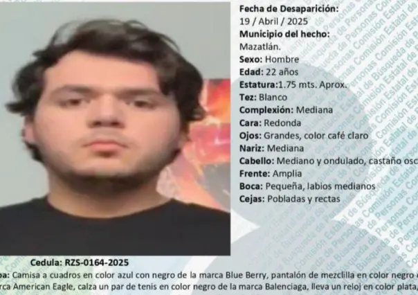 Localizan muerto a uno de los 3 jóvenes desaparecidos en Mazatlán; otros 2 fueron hallados con vida