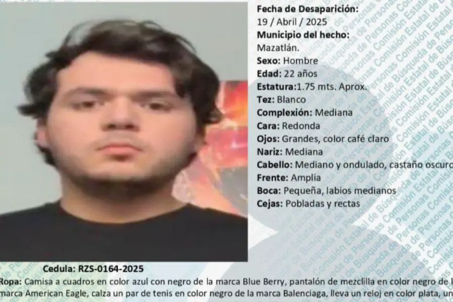 Localizan muerto a uno de los 3 jóvenes desaparecidos en Mazatlán; otros 2 fueron hallados con vida