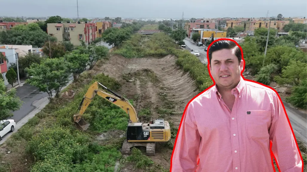 Raúl Cantú prepara a Salinas Victoria para la temporada de lluvias con trabajos preventivos en canalones y ríos