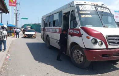 Transporte público en Tampico desafía el reglamento vial y se multiplica la impunidad