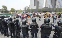 Campesinos de Puebla protestan contra el SAT