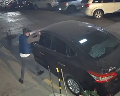 VIDEO | Robo de coche en Naucalpan: ladrones tardan más de 5 minutos