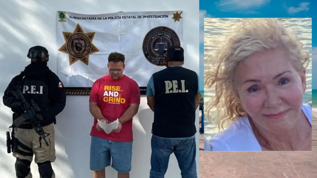 Detienen al hijo de la mujer estadounidense hallada muerta en Chicxulub Puerto
