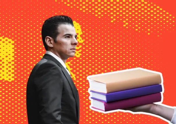 Miguel Ángel Flores dona libros a niñas y niños de Nuevo León