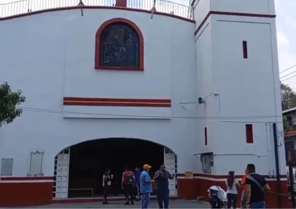 Balacera deja dos heridos en iglesia de Álvaro Obregón