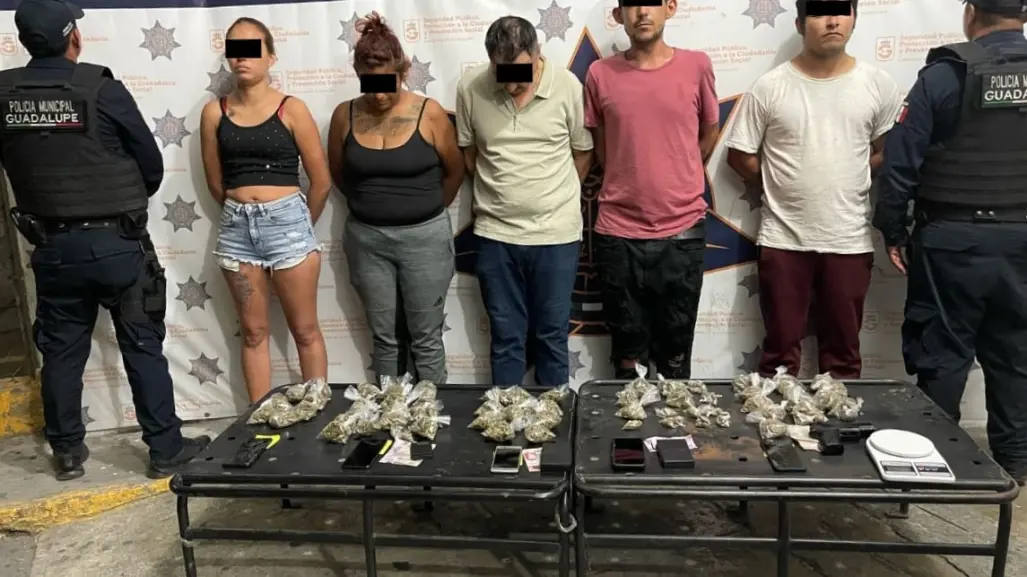 Desarticulan banda criminal liderada por centroamericanos en Guadalupe
