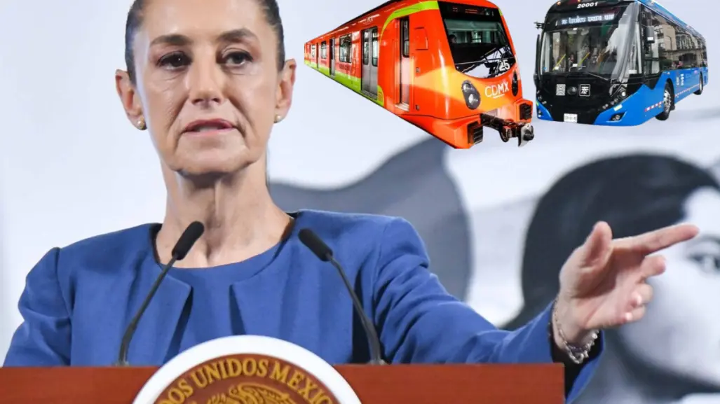 Presidenta Sheinbaum apoyará a que concluyan obras en transporte público de CDMX