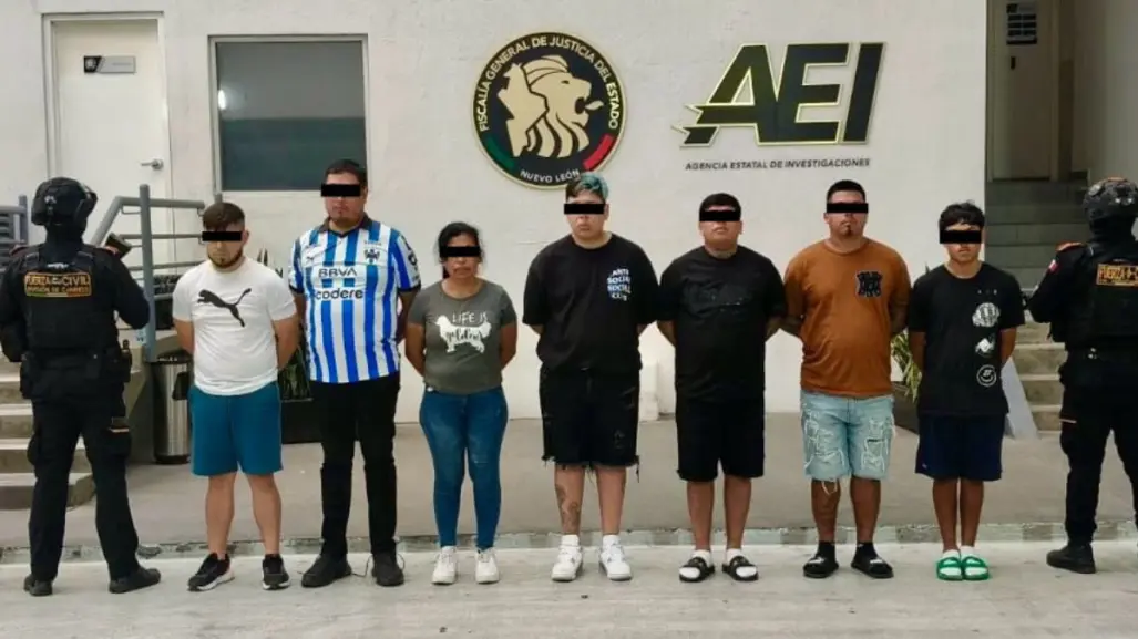 Detienen a El Totoy, supuesto líder criminal, junto a 6 más en Santa Catarina