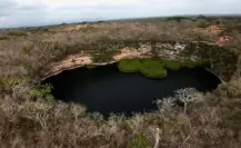 El Zacatón, el cenote más profundo del planeta, impacta a turistas