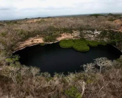 El Zacatón, el cenote más profundo del planeta, impacta a turistas