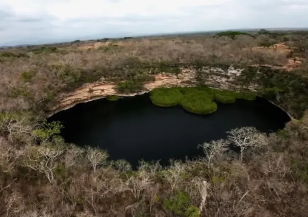 El Zacatón, el cenote más profundo del planeta, impacta a turistas