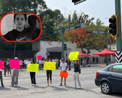 Exigen justicia para Kevin: familiares y amigos se manifiestan afuera de Casa de Gobierno