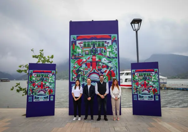 Presentan póster oficial de Monterrey como sede del Mundial FIFA 2026 en Santiago