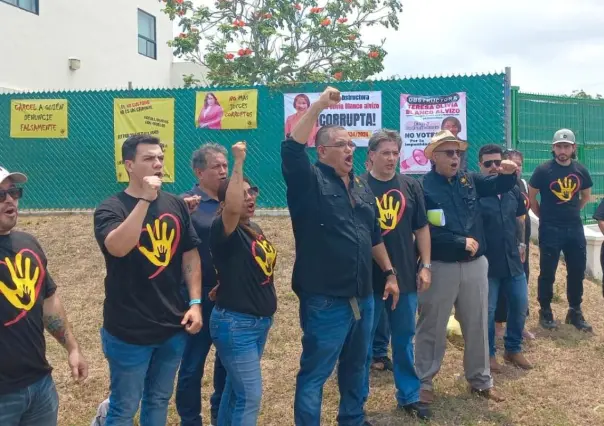Injusticias en el sistema judicial origina protesta en juzgados de Altamira