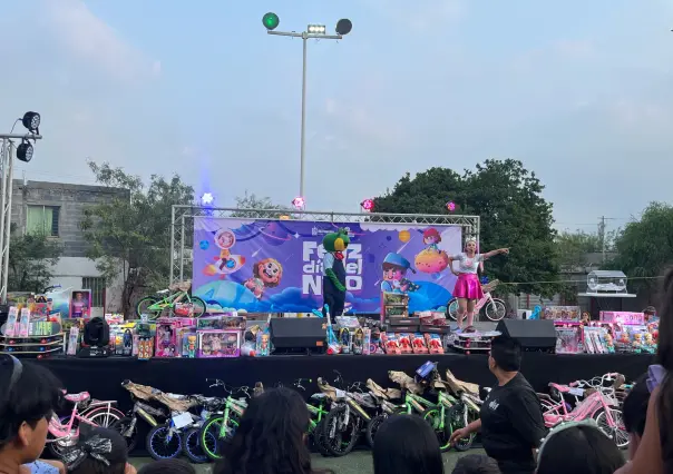 Celebran Día del Niño en Escobedo con gran festival