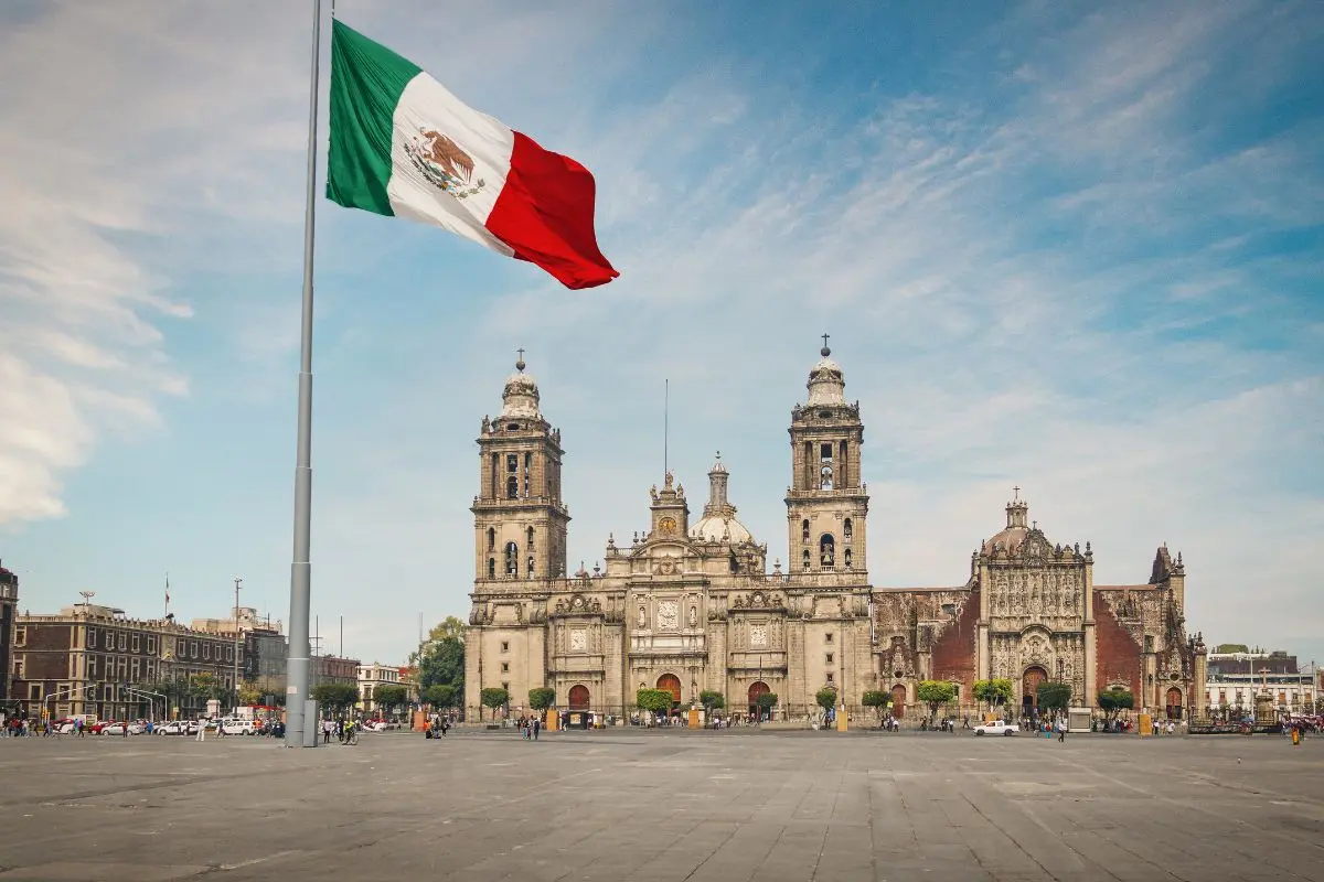 Zócalo de la Ciudad de México.                                         Foto: Canva