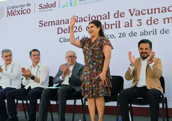 CDMX instalará de 565 puestos de vacunación durante la Semana Nacional de Vacunación