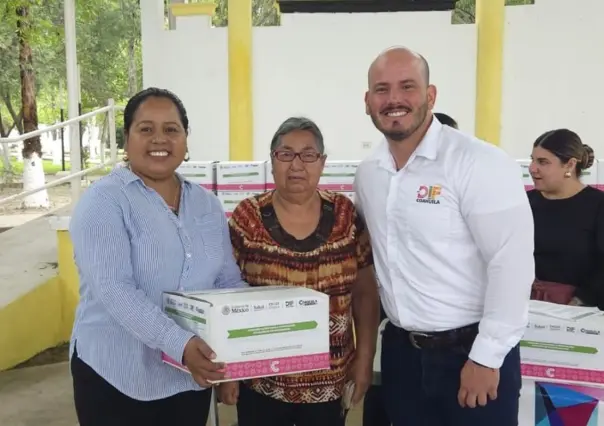 DIF entrega de apoyos alimentarios en todo Coahuila