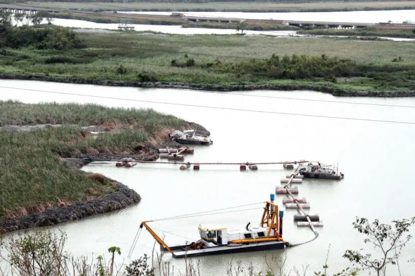 La Laguna del Chairel, principal fuente de agua para Tampico y la zona conurbada. Foto: Conagua
