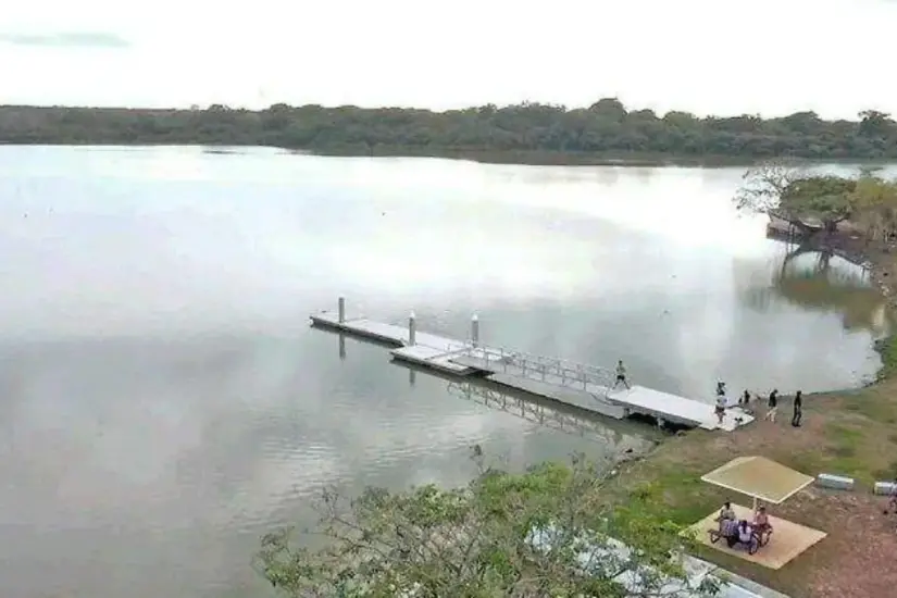 Además, se mantiene la vigilancia constante sobre el comportamiento de la laguna. Foto: Conagua