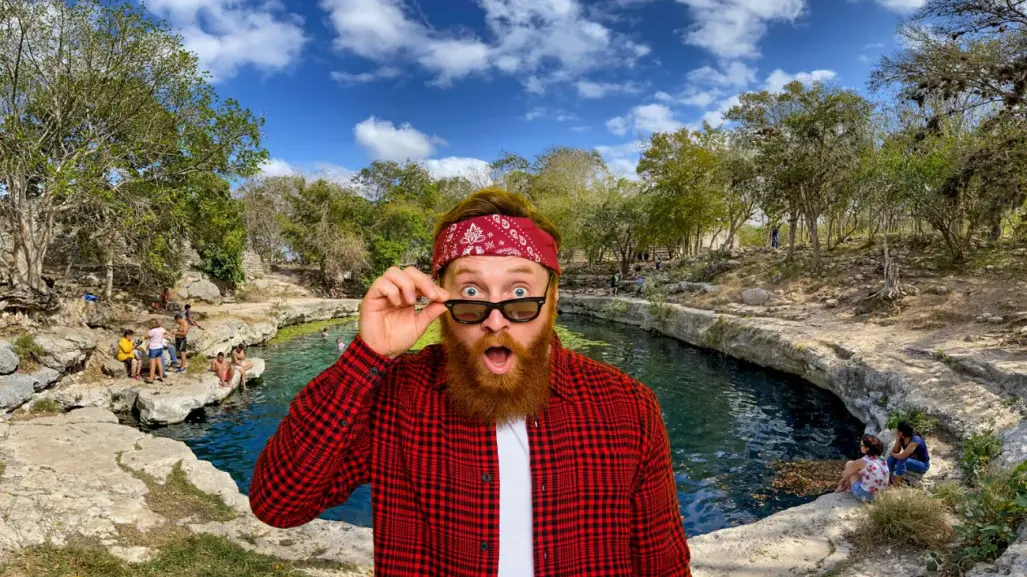 El mejor cenote cerca de Mérida para relajarte en el magapuente de mayo