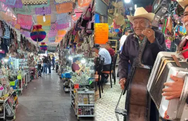 Influencer española prueba los platillos del Mercado Gómez Palacio