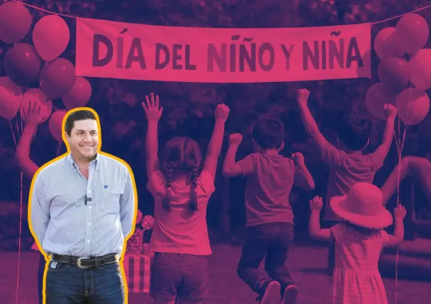 Raúl Cantú invita a festejar el Día del Niño y Niña con eventos simultáneos