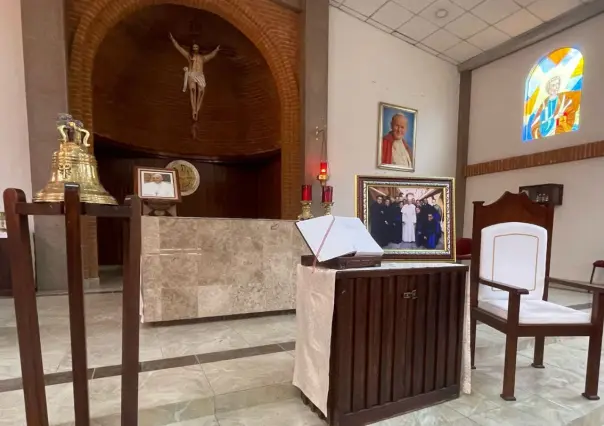 Este es el lugar donde descansó por unas horas el Papa Francisco durante su visita a Ecatepec
