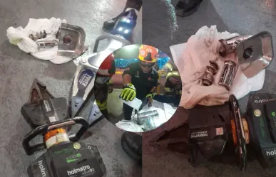 Menor pierde mano y parte de antebrazo tras accidente con molino de carne en Galeana