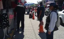 Refuerzan operativos contra el comercio ambulante en zonas clave de Toluca