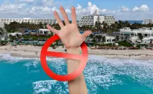 ¡Cuidado! Estas son las playas de Cancún en las que está prohibido nadar