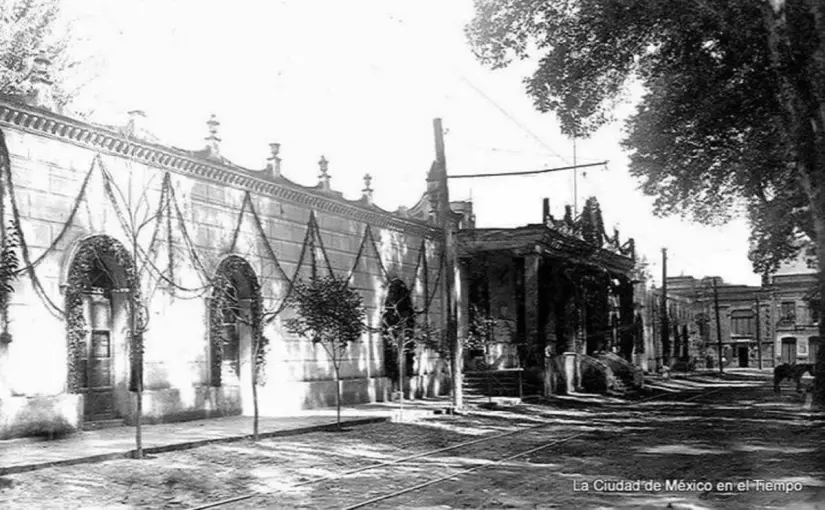 El Palacio de Cortés en Coyoacán Foto:  La Ciudad de México en el Tiempo.