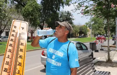 Prevén temperaturas de hasta 40 °C y vientos fuertes este lunes en Tamaulipas