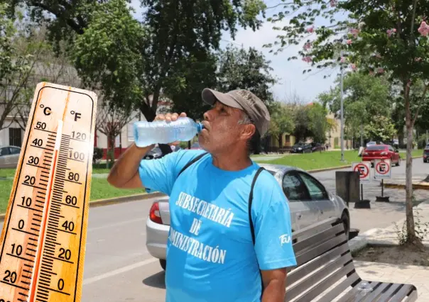 Prevén temperaturas de hasta 40 °C y vientos fuertes este lunes en Tamaulipas