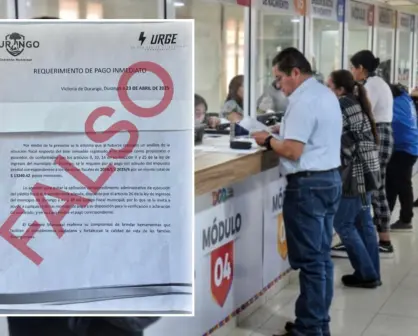 Detectan a falsos funcionarios cobrando predial en Durango; piden a ciudadanos estar en alerta