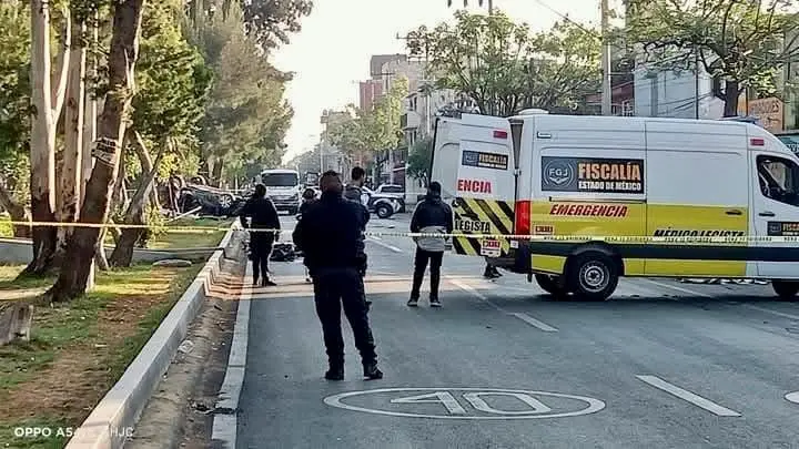 El hecho ocurrió en el cruce de las avenidas Sor Juana Inés de la Cruz y Mañanitas. Imagen: Cortesía