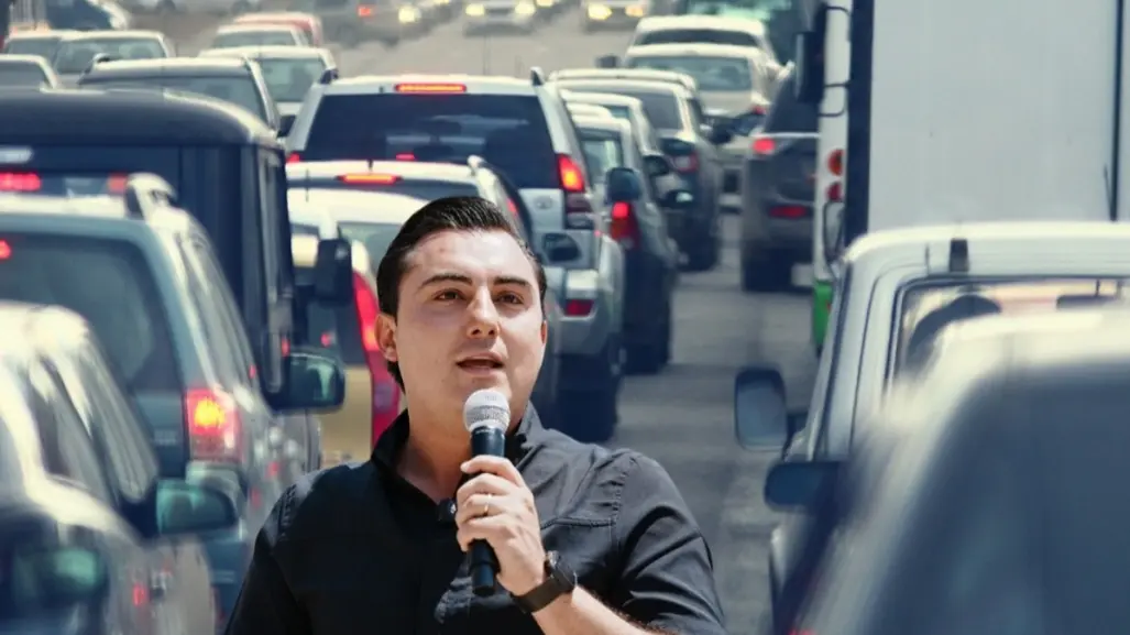 Manuel Guerra Cavazos anuncia contraflujo en la avenida Heberto Castillo