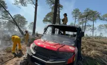 Protección Civil asegura que incendios en Galeana no son de riesgo para la ciudadanía
